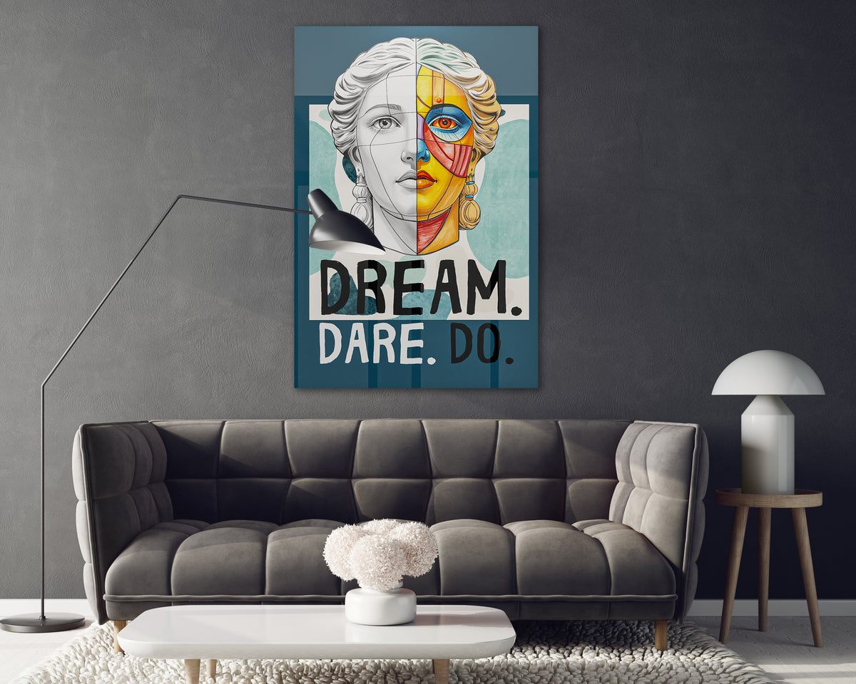 Dream. Dare. Do. Cam Tablo