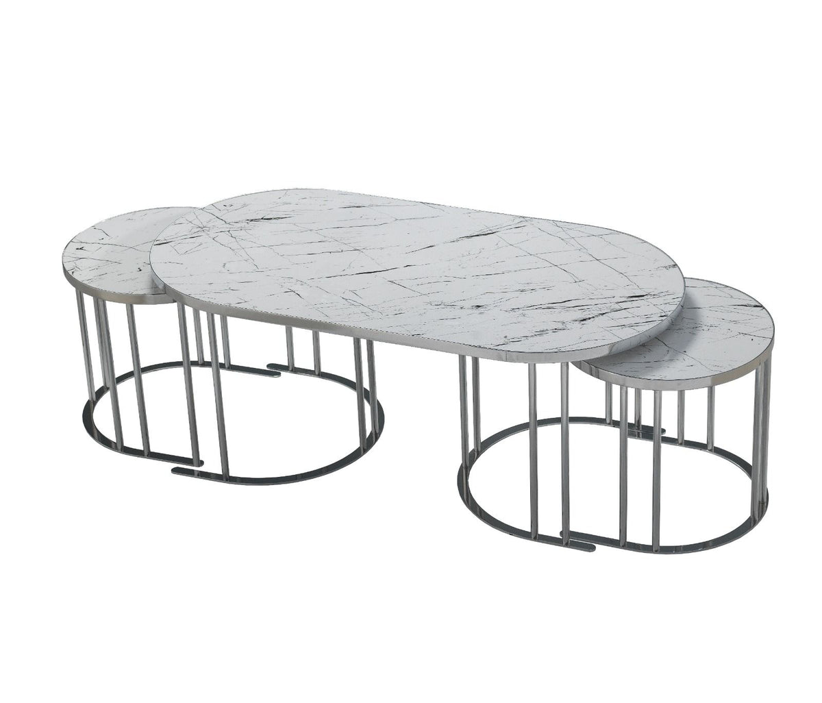 Oval Orta Sehpa
