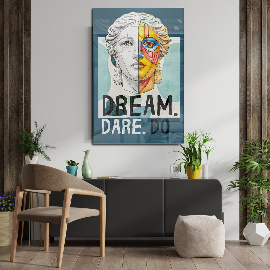 Dream. Dare. Do. Cam Tablo