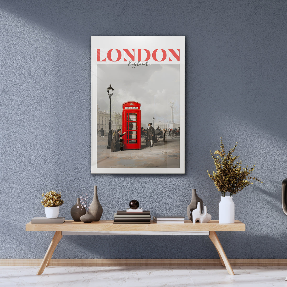 London(İngiltere) Cam Tablo